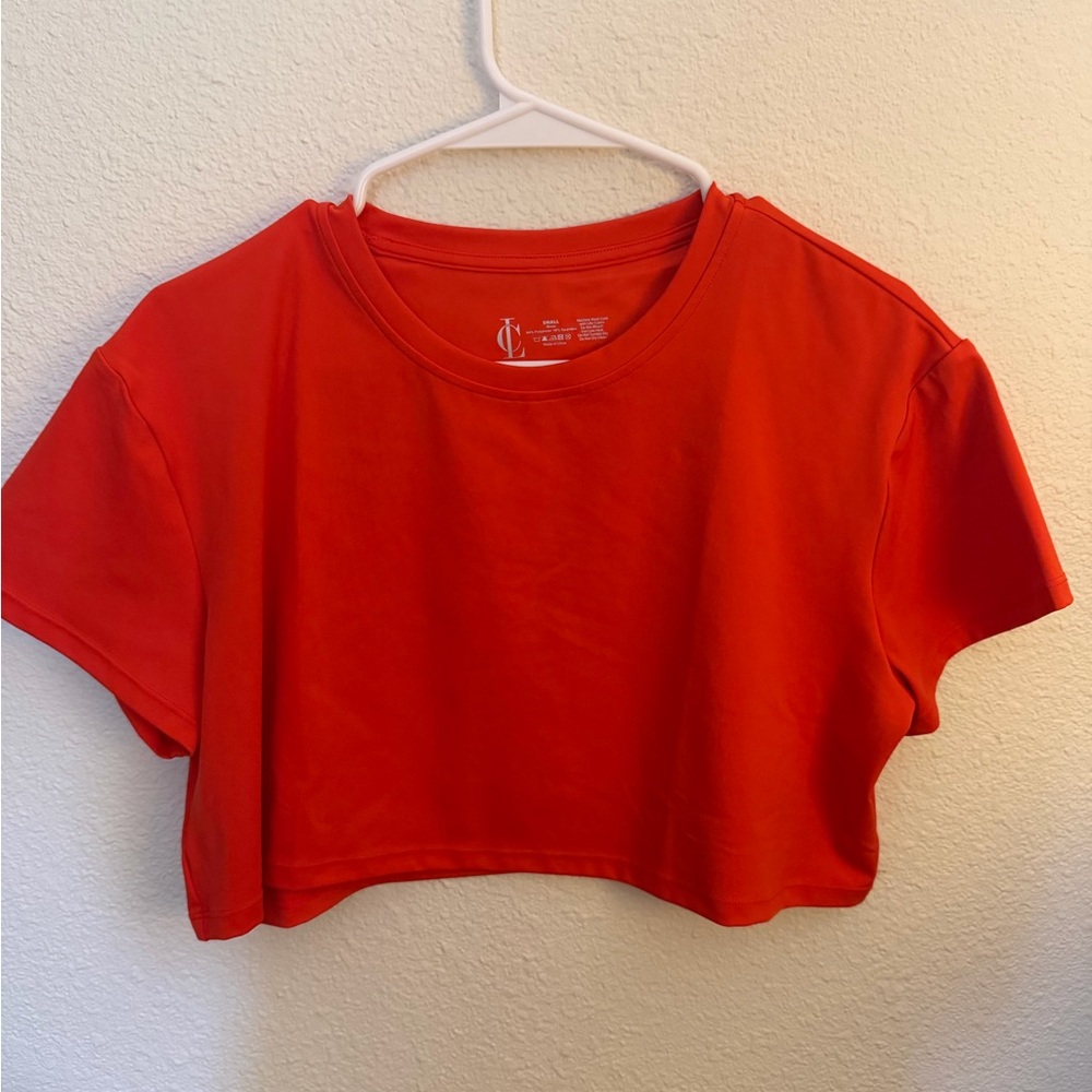 Red Crop Top